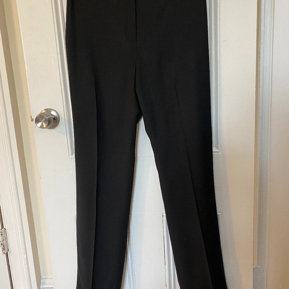 Ann Taylor Black Lined Dress Pants - 6